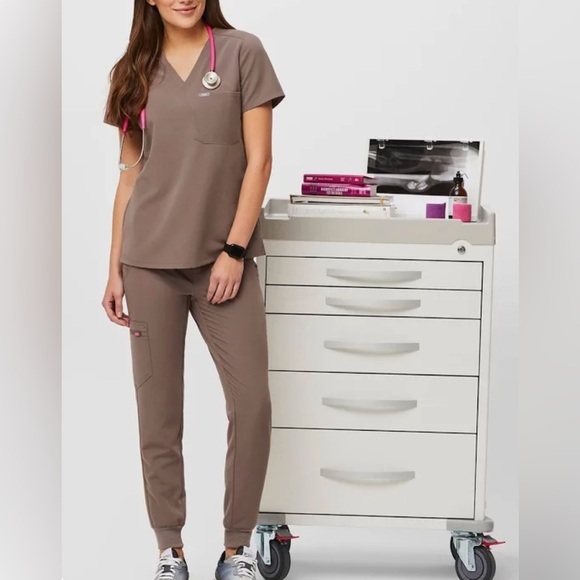 Smokey Taupe Zamora Jogger
Scrub Pants™ Figs - Picture 1 of 2